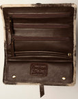 American Darling Jewelry Case Hair On Genuine Leather women bag western handbag purse