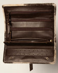 American Darling Jewelry Case Hair On Genuine Leather women bag western handbag purse