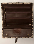 American Darling Jewelry Case Hair On Genuine Leather women bag western handbag purse