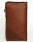 American Darling Jewelry Case Hand Tooled Hair On Genuine Leather women bag western handbag purse