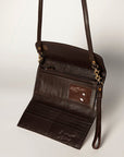 American Darling Wallet Hand Tooled Genuine Leather women bag western handbag purse
