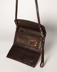 American Darling Wallet Hand Tooled Genuine Leather women bag western handbag purse