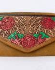 American Darling Jewelry Case Hair On Genuine Leather women bag western handbag purse