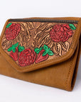 American Darling Jewelry Case Hair On Genuine Leather women bag western handbag purse