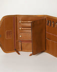 American Darling Jewelry Case Hair On Genuine Leather women bag western handbag purse
