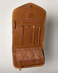 American Darling Jewelry Case Hair On Genuine Leather women bag western handbag purse