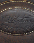 KD Stephens Rugged Leather Laptop Business Easy Access Briefcase