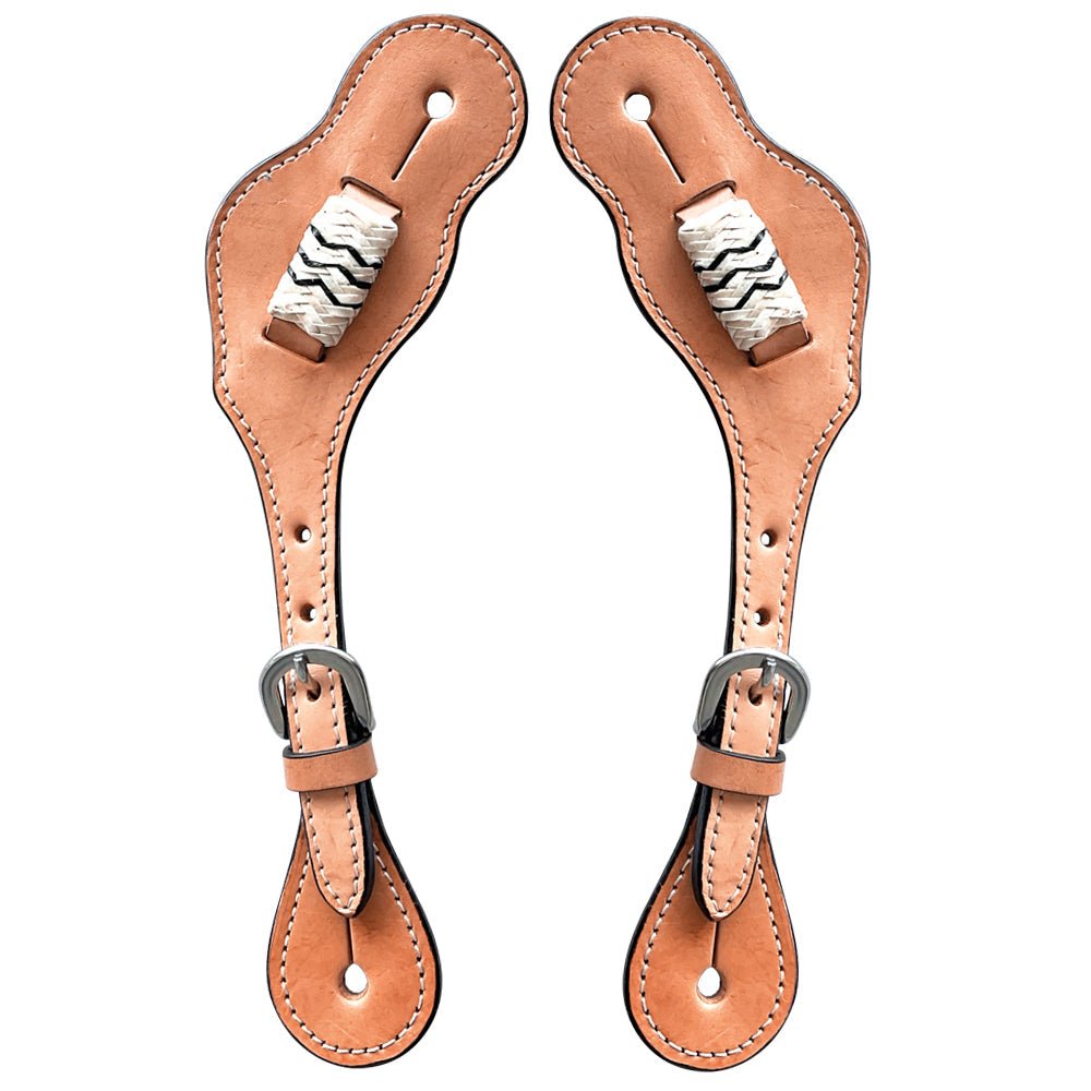 Durable Handcrafted PremiumLeather Spur Straps For Women Western Riding Show Rodeo