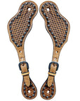 Durable Handcrafted PremiumLeather Spur Straps For Women Western Riding Show Rodeo