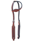 Bar H Equine Genuine Western American Leather Horse Premium Headstall & Breast Collar Set