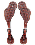 Durable Handcrafted PremiumLeather Spur Straps For Women Western Riding Show Rodeo
