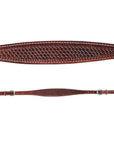 Bar H Equine Genuine Western American Leather Horse Premium Headstall & Breast Collar Set