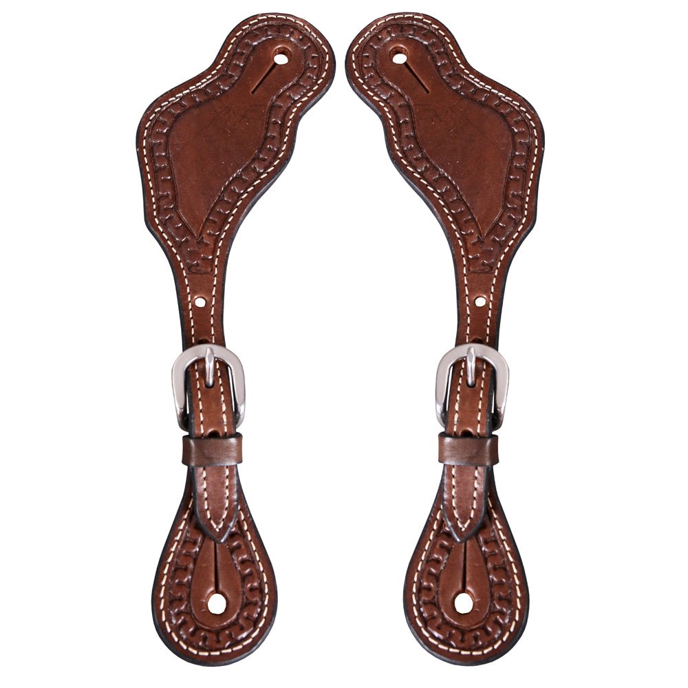 Durable Handcrafted PremiumLeather Spur Straps For Women Western Riding Show Rodeo