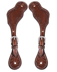 Durable Handcrafted PremiumLeather Spur Straps For Women Western Riding Show Rodeo