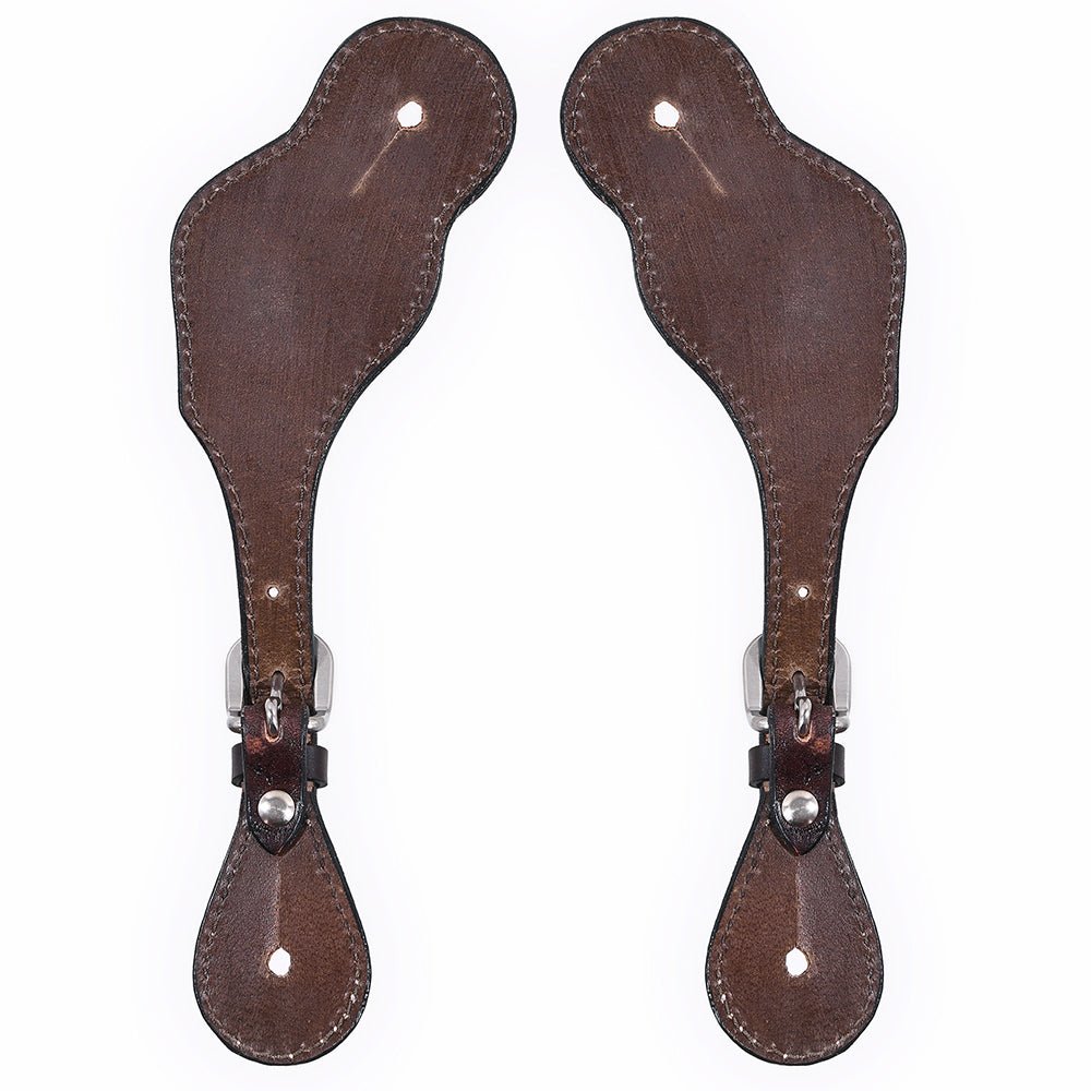 Durable Handcrafted PremiumLeather Spur Straps For Women Western Riding Show Rodeo