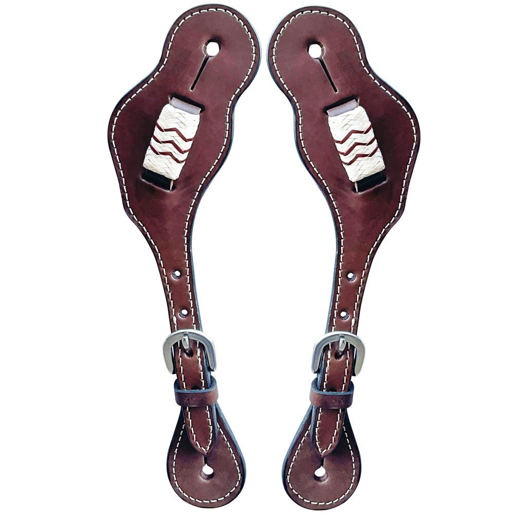 Durable Handcrafted PremiumLeather Spur Straps For Women Western Riding Show Rodeo