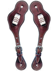 Durable Handcrafted PremiumLeather Spur Straps For Women Western Riding Show Rodeo