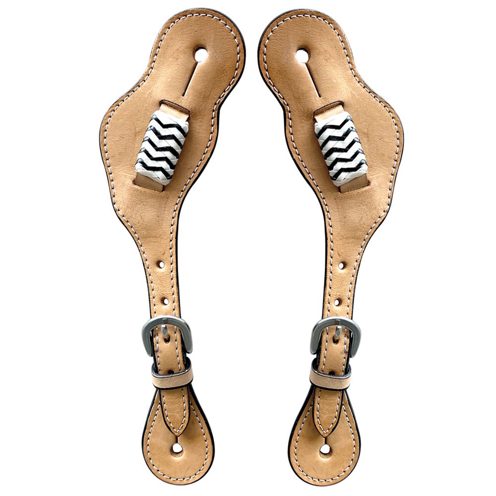 Durable Handcrafted PremiumLeather Spur Straps For Women Western Riding Show Rodeo