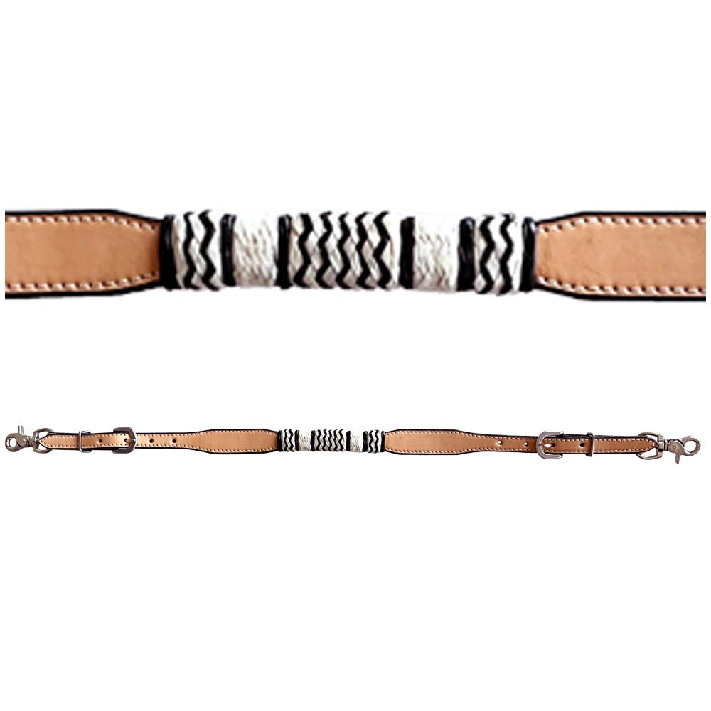 Bar H Equine Genuine Western American Leather Horse Premium Headstall &amp; Breast Collar Set