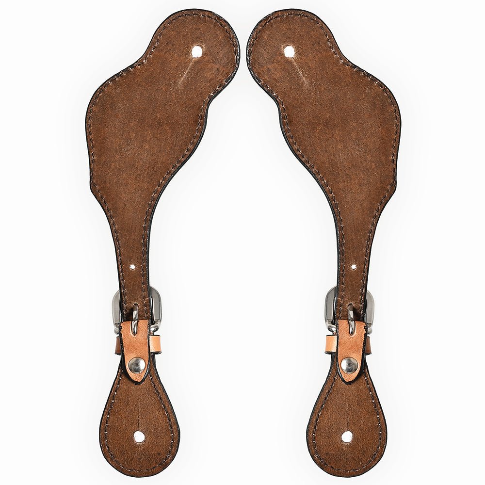 Durable Handcrafted PremiumLeather Spur Straps For Women Western Riding Show Rodeo