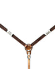 Bar H Equine American Leather Horse Saddle Tack One Ear Headstall | Breast Collar | Browband Headstall | Wither Strap | Tack Set BER279