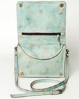 Never Mind Nmbg125A Tote Vintage Handmade Genuine Cowhide Leather Women Bag Western Handbag Purse