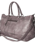 Never Mind Nmbg136E Duffel Vintage Handmade Genuine Cowhide Leather Women Bag Western Handbag Purse