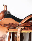 Western Horse Saddle American Leather Ranch Roping Cowboy Hilason