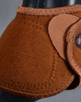 HILASON Bell Boots for Horses No Turn Protection Comfort & Durability Quick Wrap Hook and Loop Jumping Boots Sold in Pairs