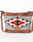 American Darling Saddle Blanket Genuine Leather Women Bag Western Handbag Purse