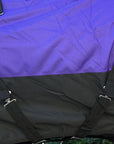 Hilason 600D Winter Waterproof Miniature Horse Turnout Blanket Purple