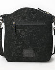 American Darling ADBG840 Crossbody Hand Tooled Embossed Genuine Leather Genuine Leather Women Bag Western Handbag Purse