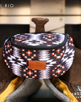 Compact Clip On Saddle Bag With Zipper Closure