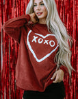 Freya Shape Graphic Corded Sweatshirt