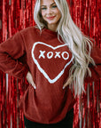 Freya Shape Graphic Corded Sweatshirt