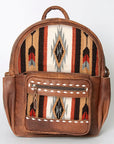 ADBG853A American Darling Saddle Blanket Genuine Leather Women Bag Western Handbag Purse
