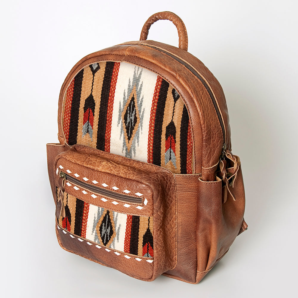 American Darling Backpack Saddle Blanket Genuine Leather Western Women Bag Handbag Purse | for Laptop School