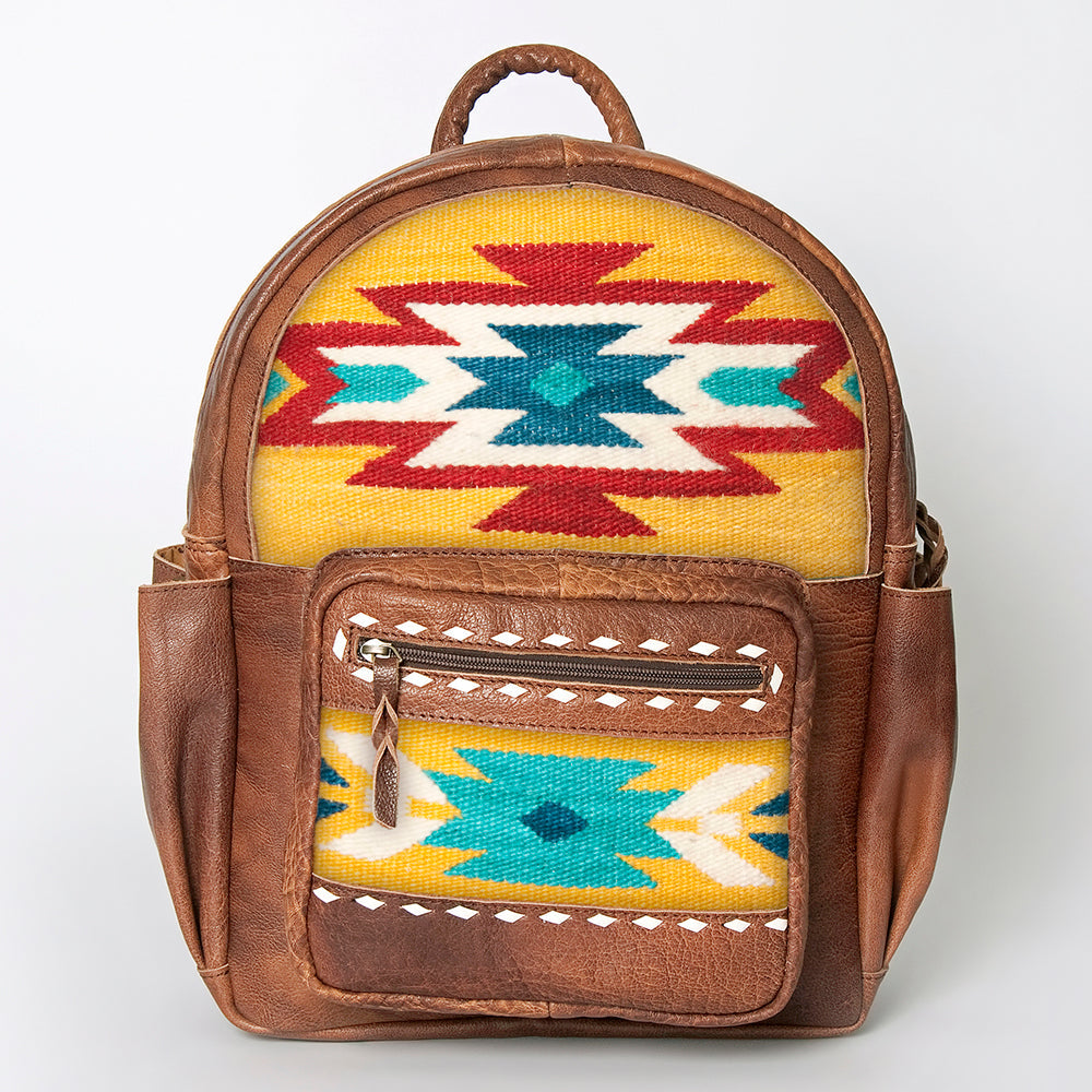 ADBG853B American Darling Saddle Blanket Genuine Leather Women Bag Western Handbag Purse