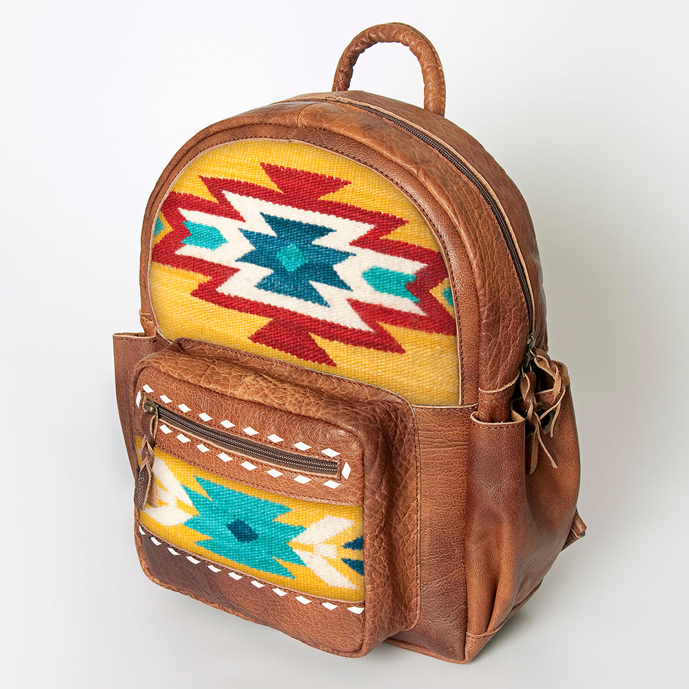 ADBG853B American Darling Saddle Blanket Genuine Leather Women Bag Western Handbag Purse