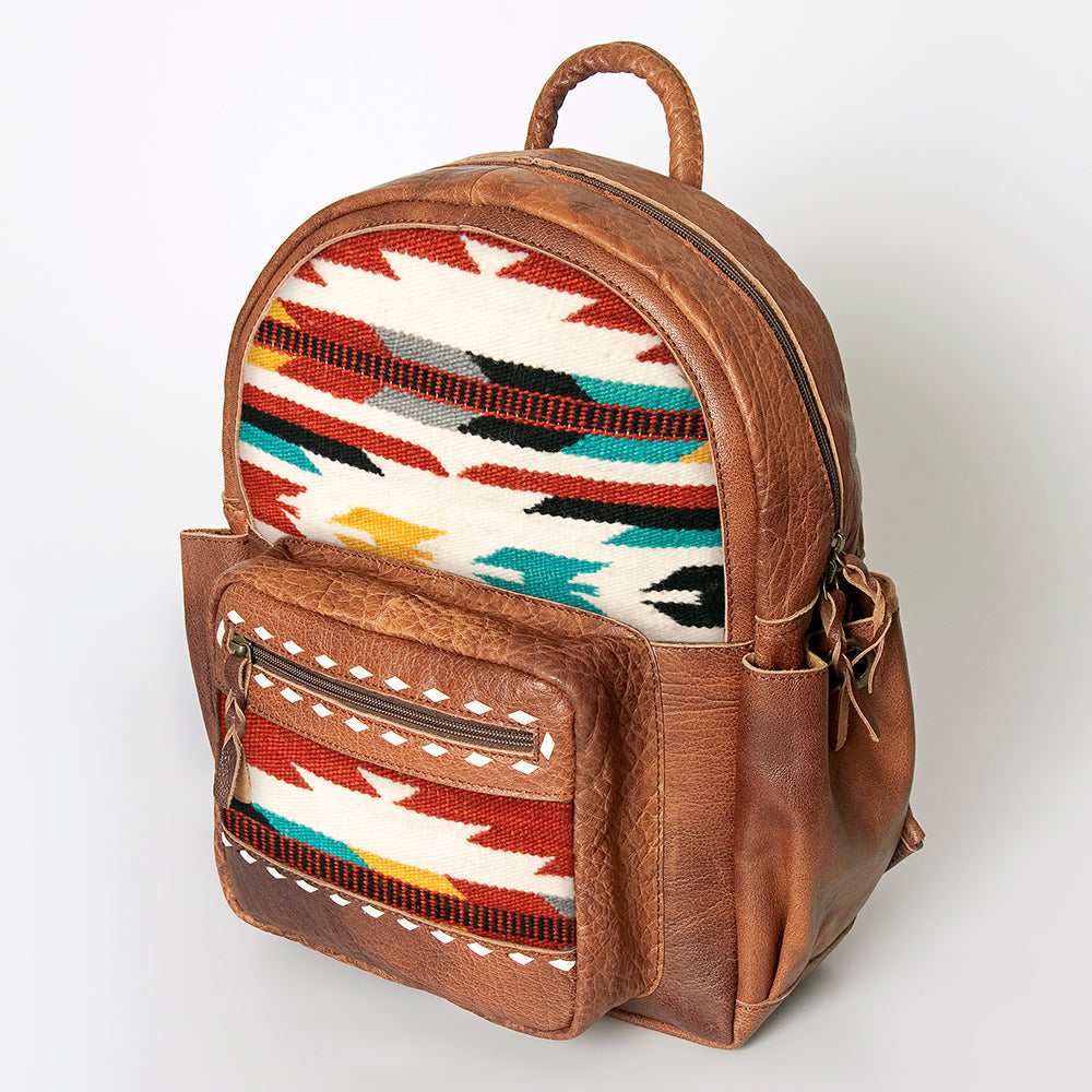 ADBG853D American Darling Saddle Blanket Genuine Leather Women Bag Western Handbag Purse