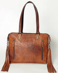 ADBG855E American Darling Hand Tooled Saddle Blanket Genuine Leather Women Bag Western Handbag Purse