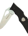Ariat Folding Plain Blade Black Folding Knife