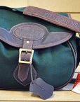 Shell Case Bag Leather Canvas