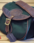 Shell Case Bag Leather Canvas