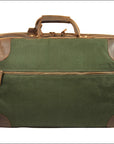 18“W x 12“H x 9“D Leather Duffle Bag 18 Inches