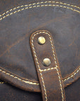 28”W x 14.5”H 12”D Leather Duffle Bag Large 28 Inches