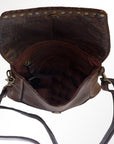 Never Mind Nmbgm123B Cross Body I Vintage Handmade Genuine Cowhide Leather Women Bag Western Handbag Purse