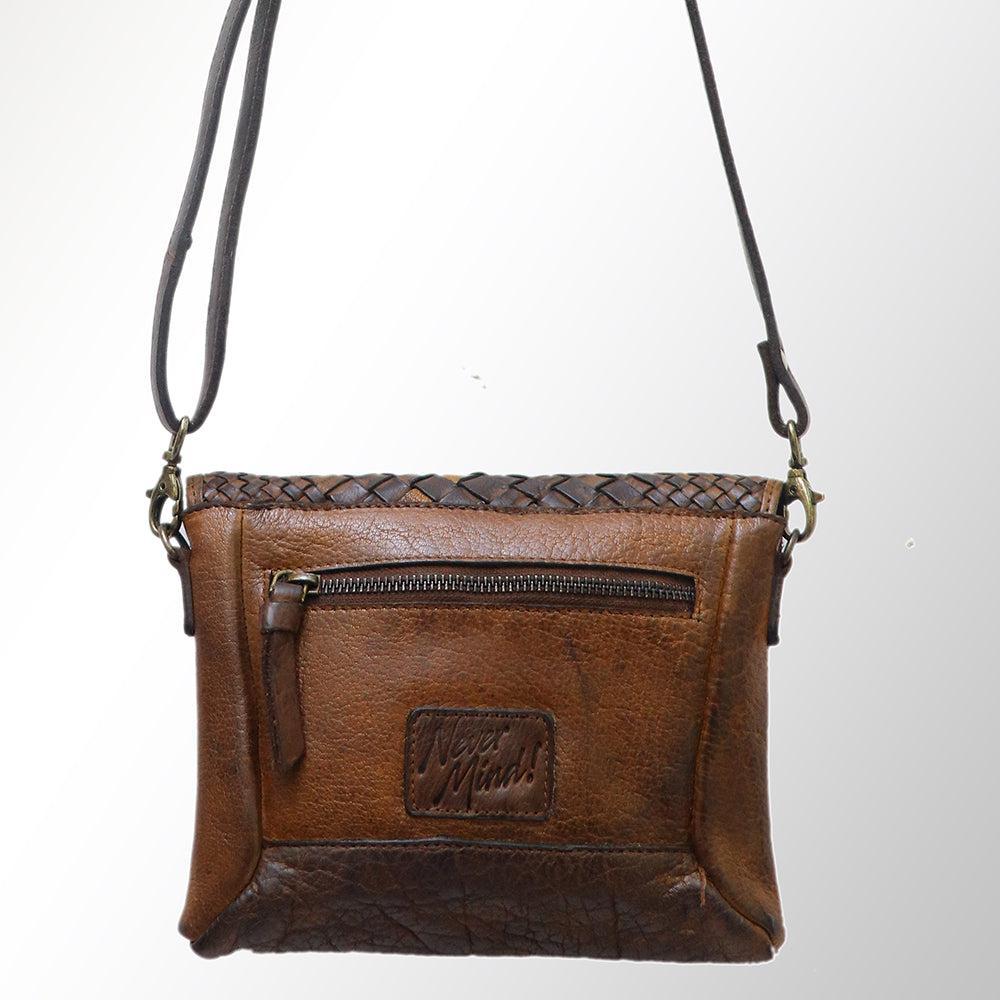 Never Mind Nmbgm123B Cross Body I Vintage Handmade Genuine Cowhide Leather Women Bag Western Handbag Purse
