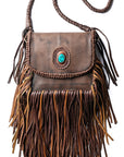 American Darling Genuine Leather Women Bag Western Handbag Purse