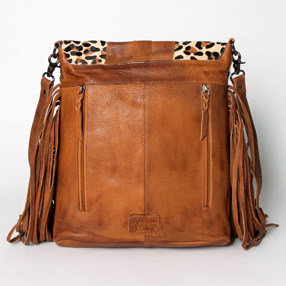 American Darling Large Crossbody Hair On Genuine Leather Women Bag Western Handbag Purse